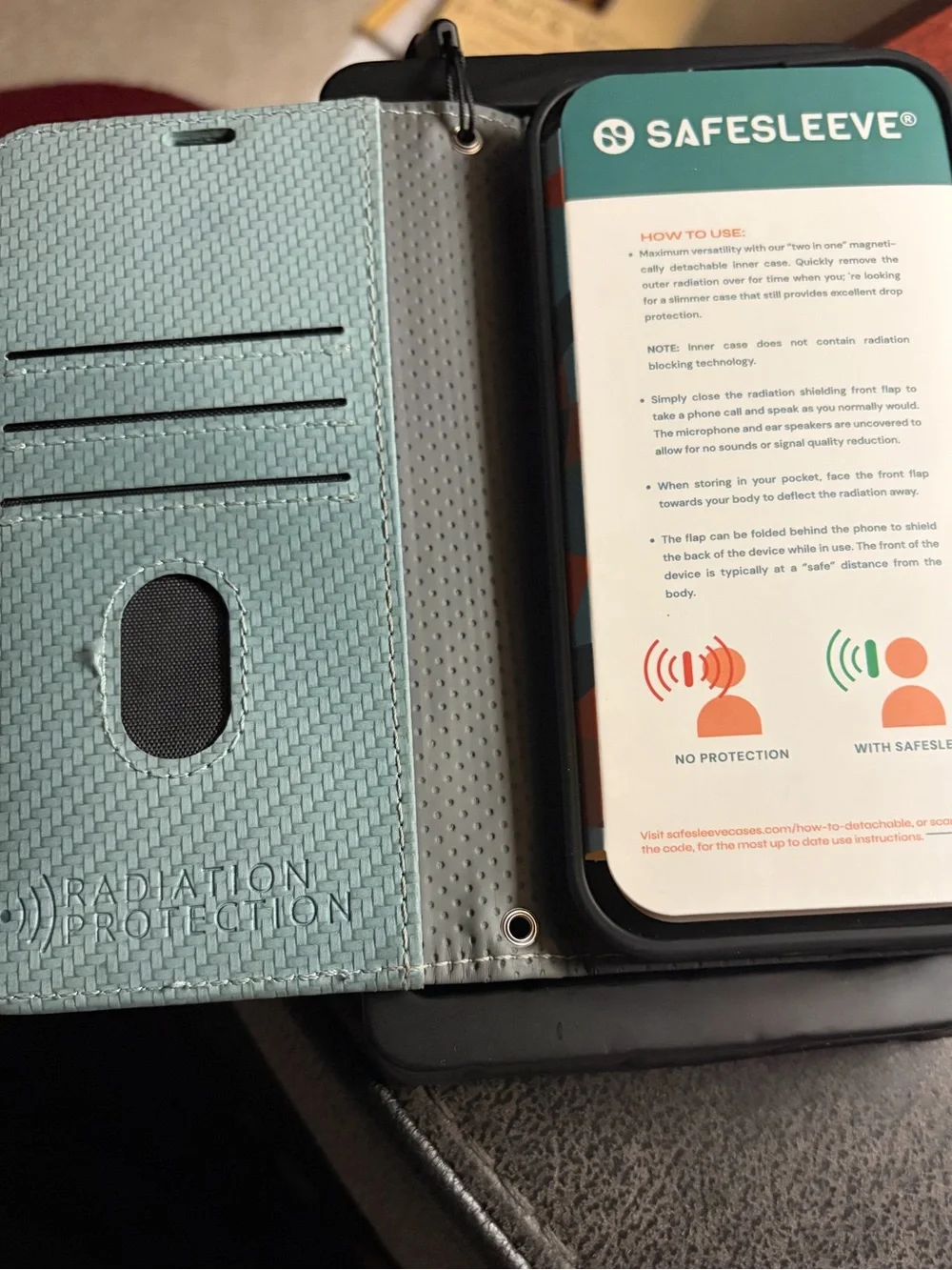 SAFESLEEVE protective mint